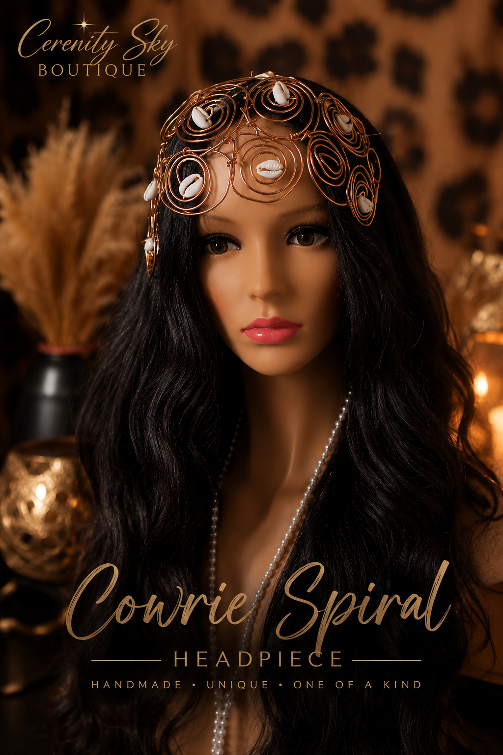 Cowrie Spiral Crown