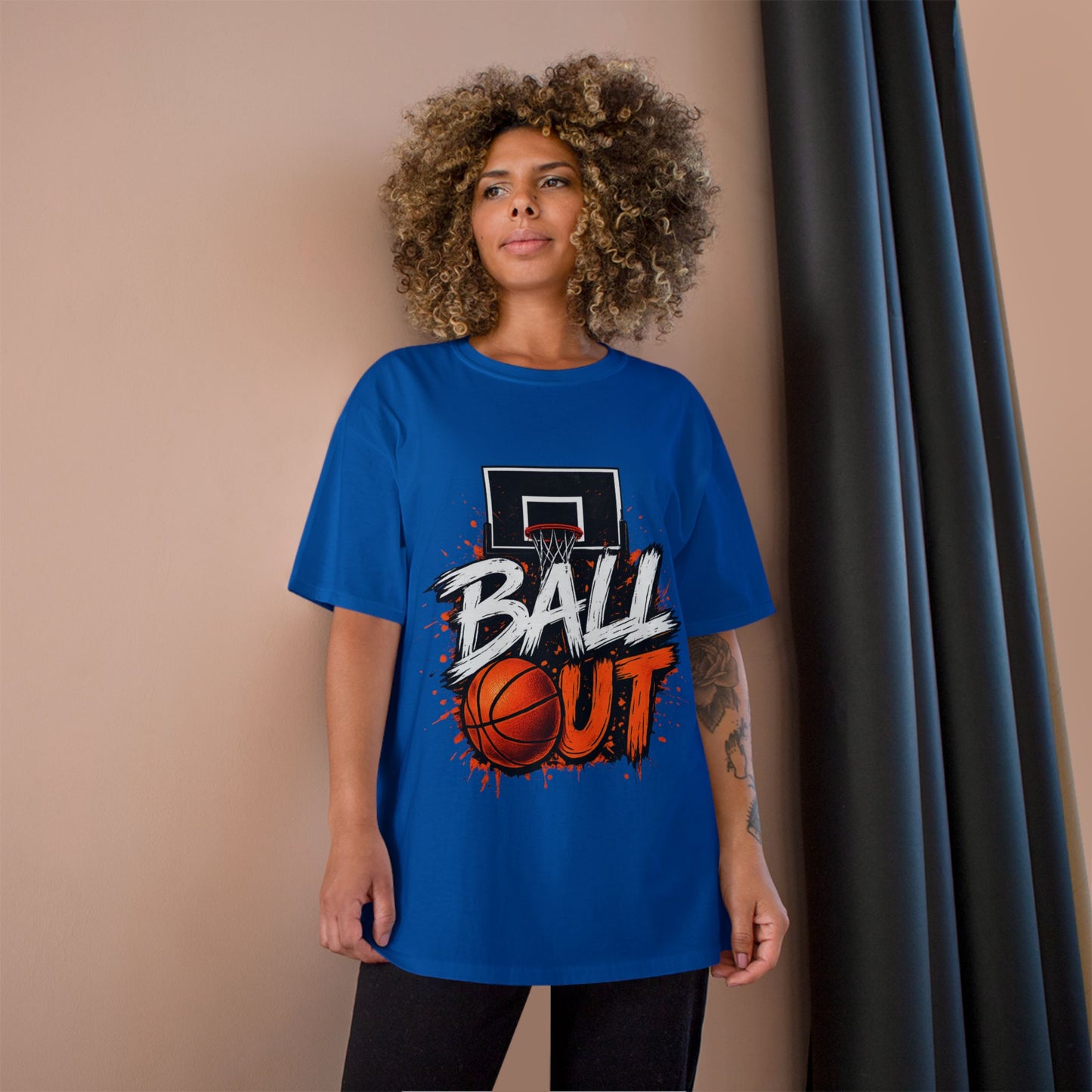 Ball Out Basketball T-Shirt — Hoop Graphic Tee for Players & Fans
