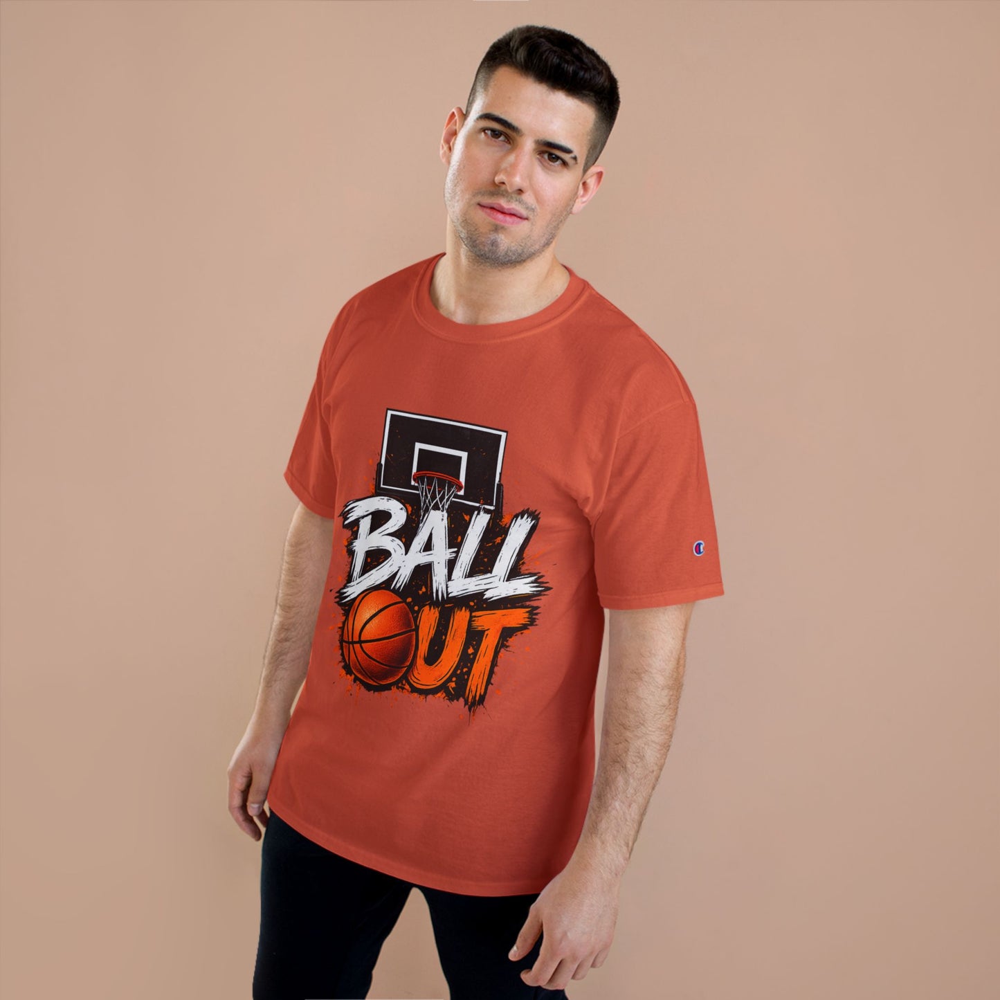Ball Out Basketball T-Shirt — Hoop Graphic Tee for Players & Fans