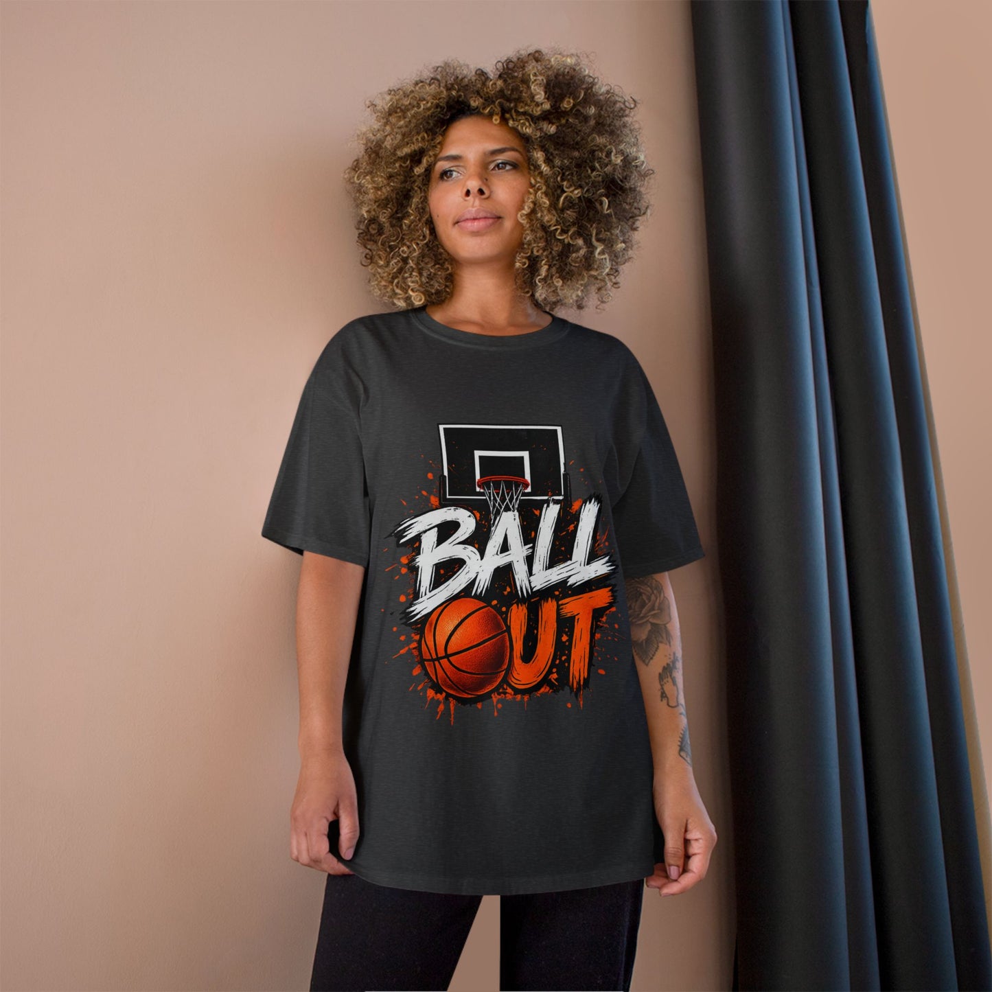Ball Out Basketball T-Shirt — Hoop Graphic Tee for Players & Fans