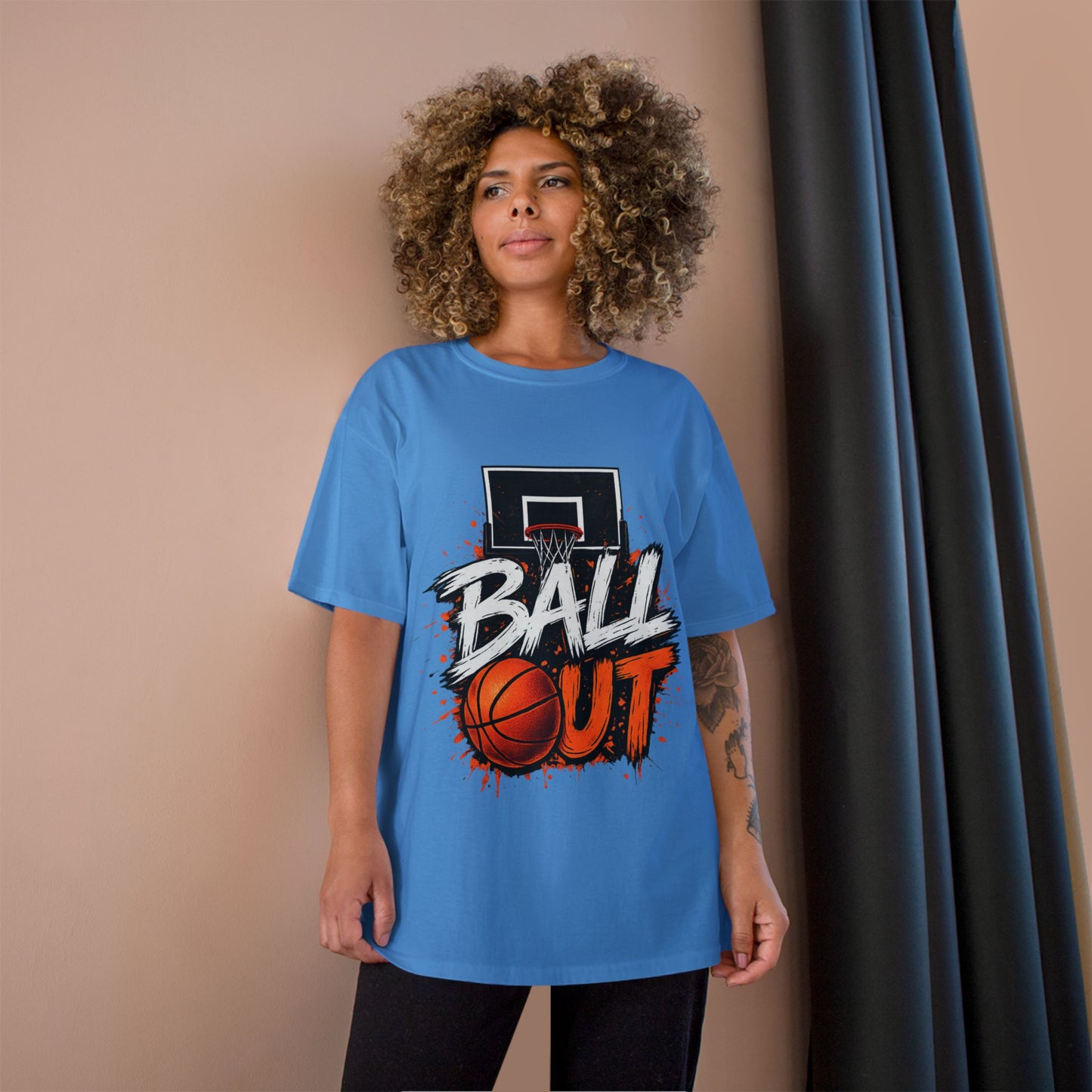 Ball Out Basketball T-Shirt — Hoop Graphic Tee for Players & Fans