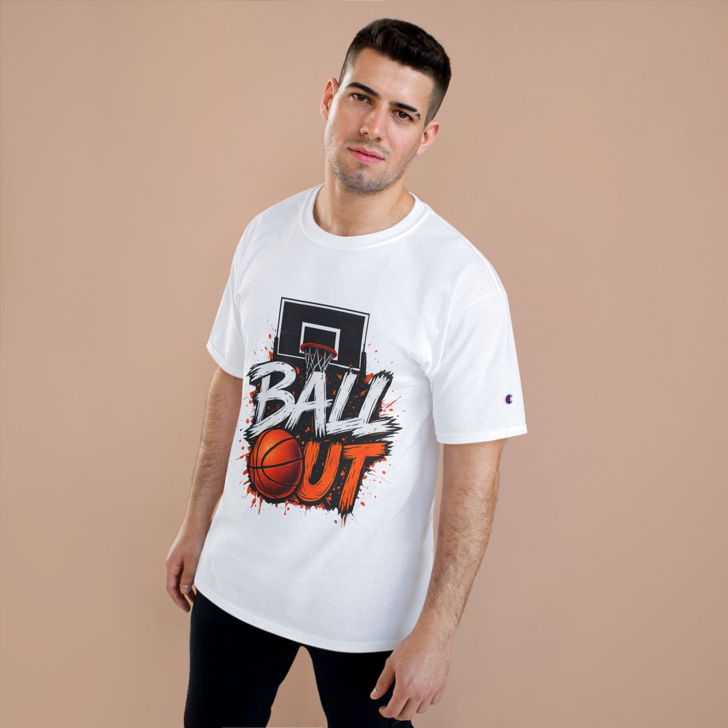 Ball Out Basketball T-Shirt — Hoop Graphic Tee for Players & Fans