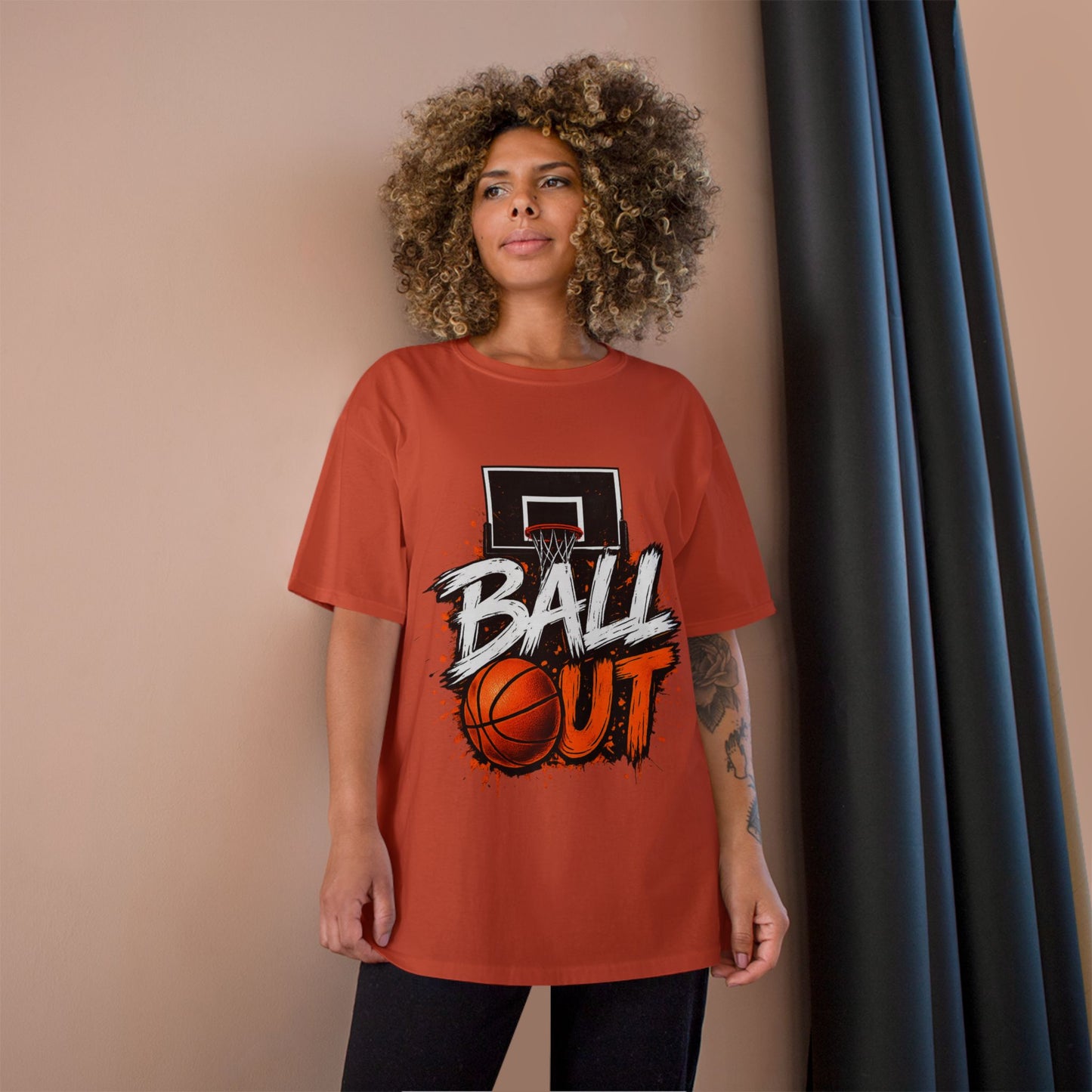 Ball Out Basketball T-Shirt — Hoop Graphic Tee for Players & Fans
