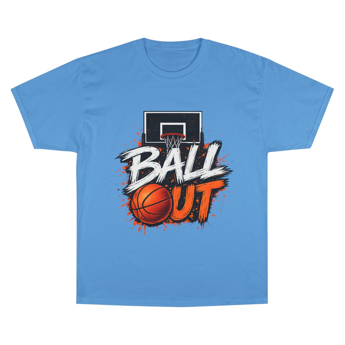 Ball Out Basketball T-Shirt — Hoop Graphic Tee for Players & Fans