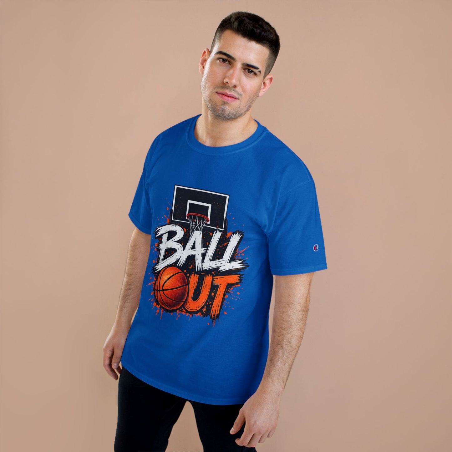 Ball Out Basketball T-Shirt — Hoop Graphic Tee for Players & Fans