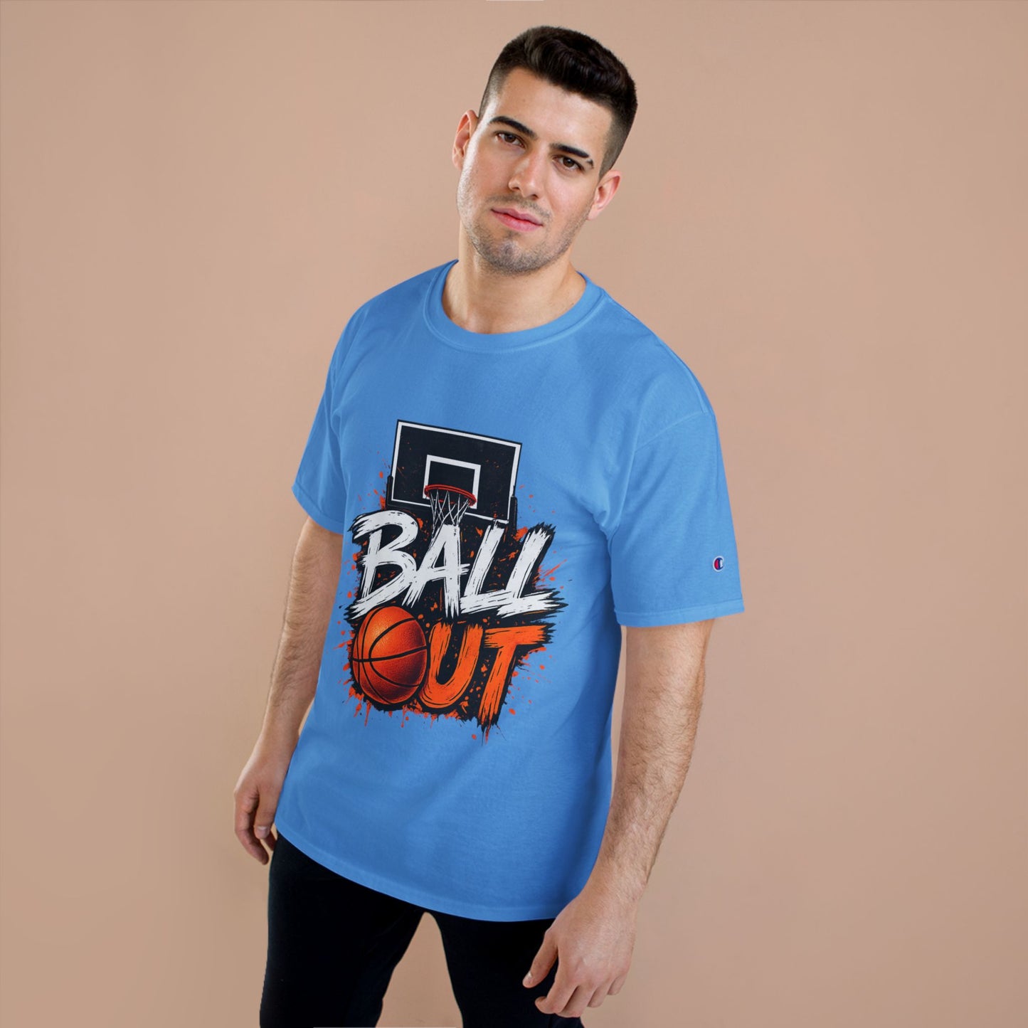 Ball Out Basketball T-Shirt — Hoop Graphic Tee for Players & Fans