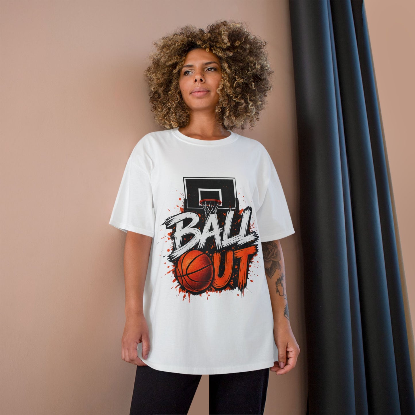 Ball Out Basketball T-Shirt — Hoop Graphic Tee for Players & Fans