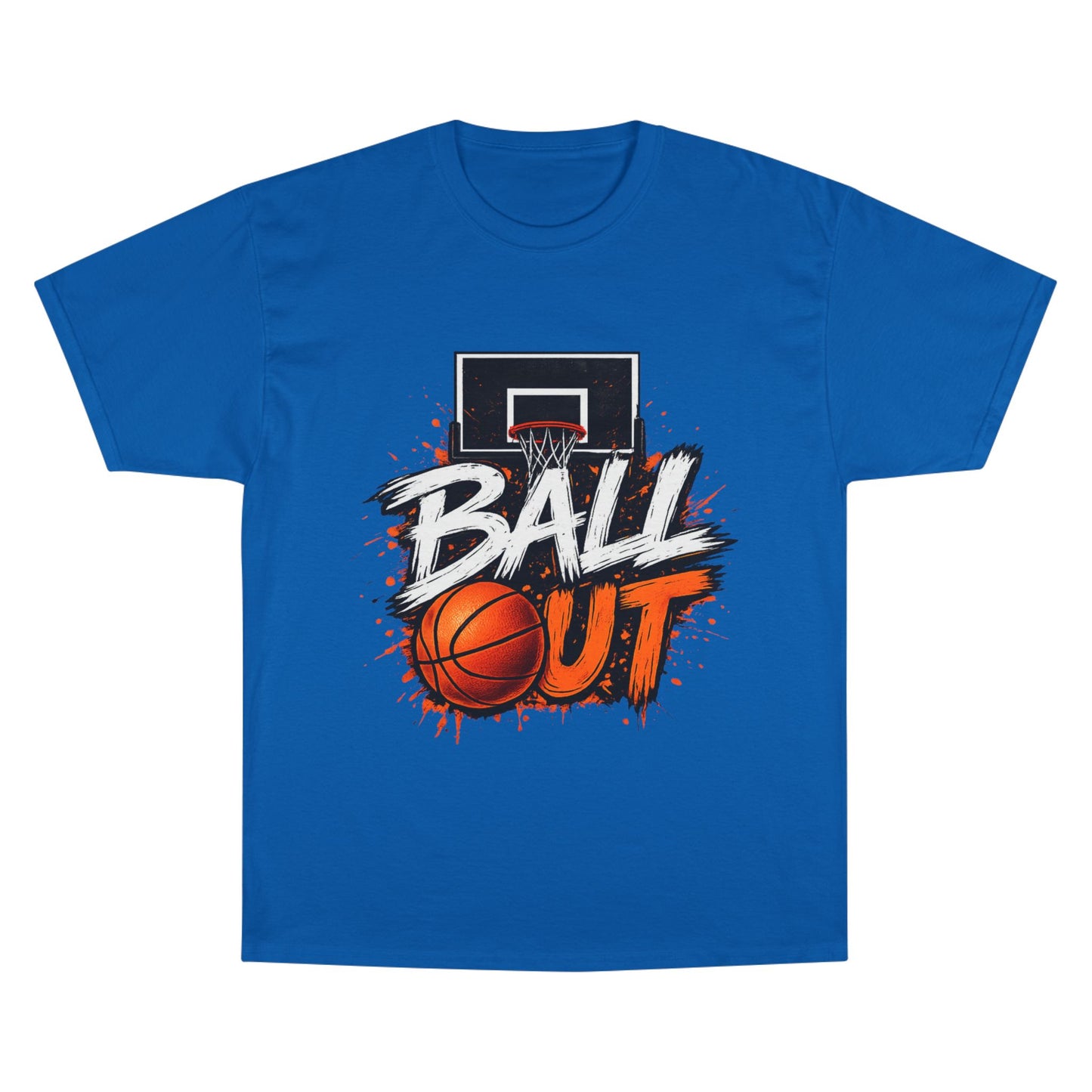 Ball Out Basketball T-Shirt — Hoop Graphic Tee for Players & Fans